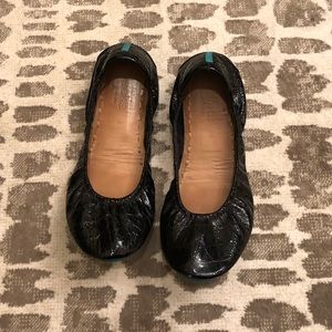 Tieks black flats